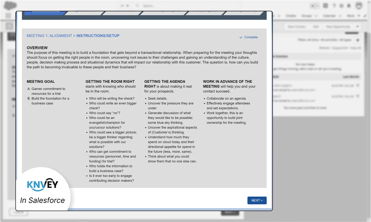 Data-driven sales strategies for Equinix success with KNVEY Guides